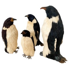 Retro Faux Taxidermy Penguins