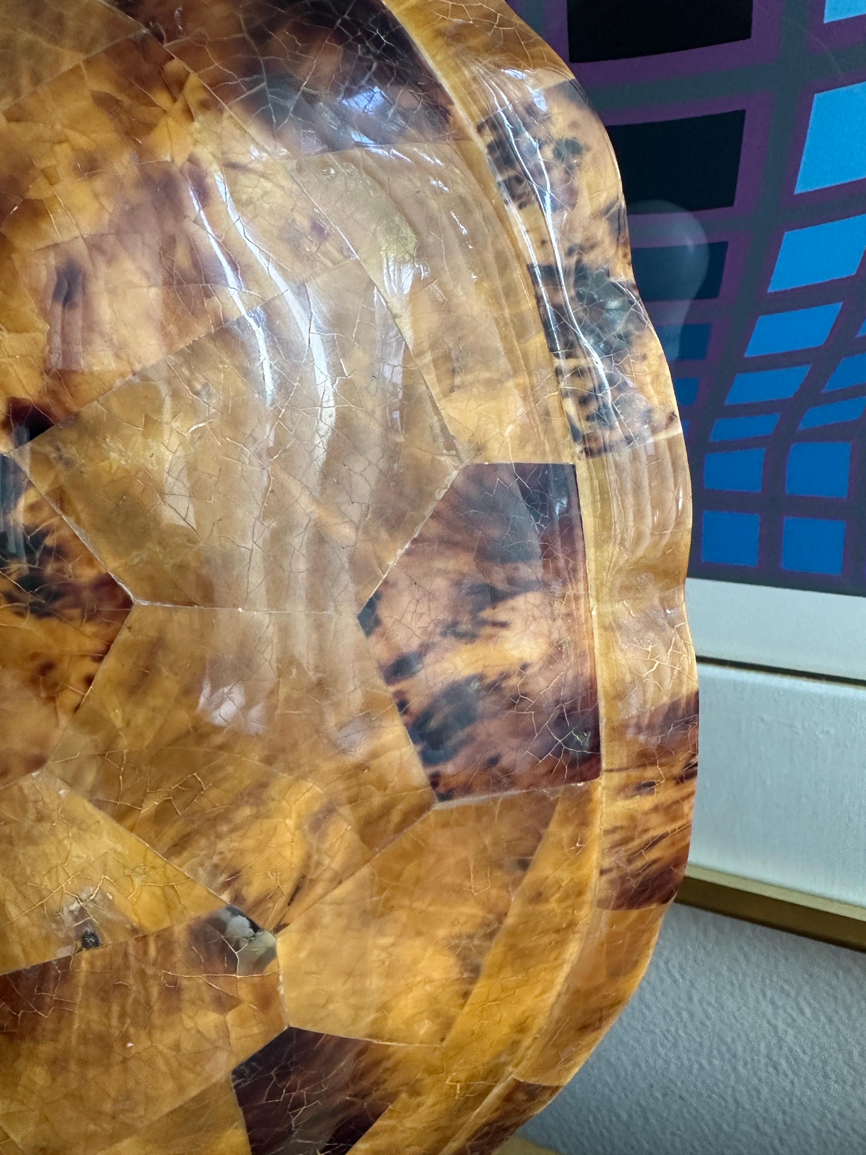 Faux Tortoise Shell Lamp 5