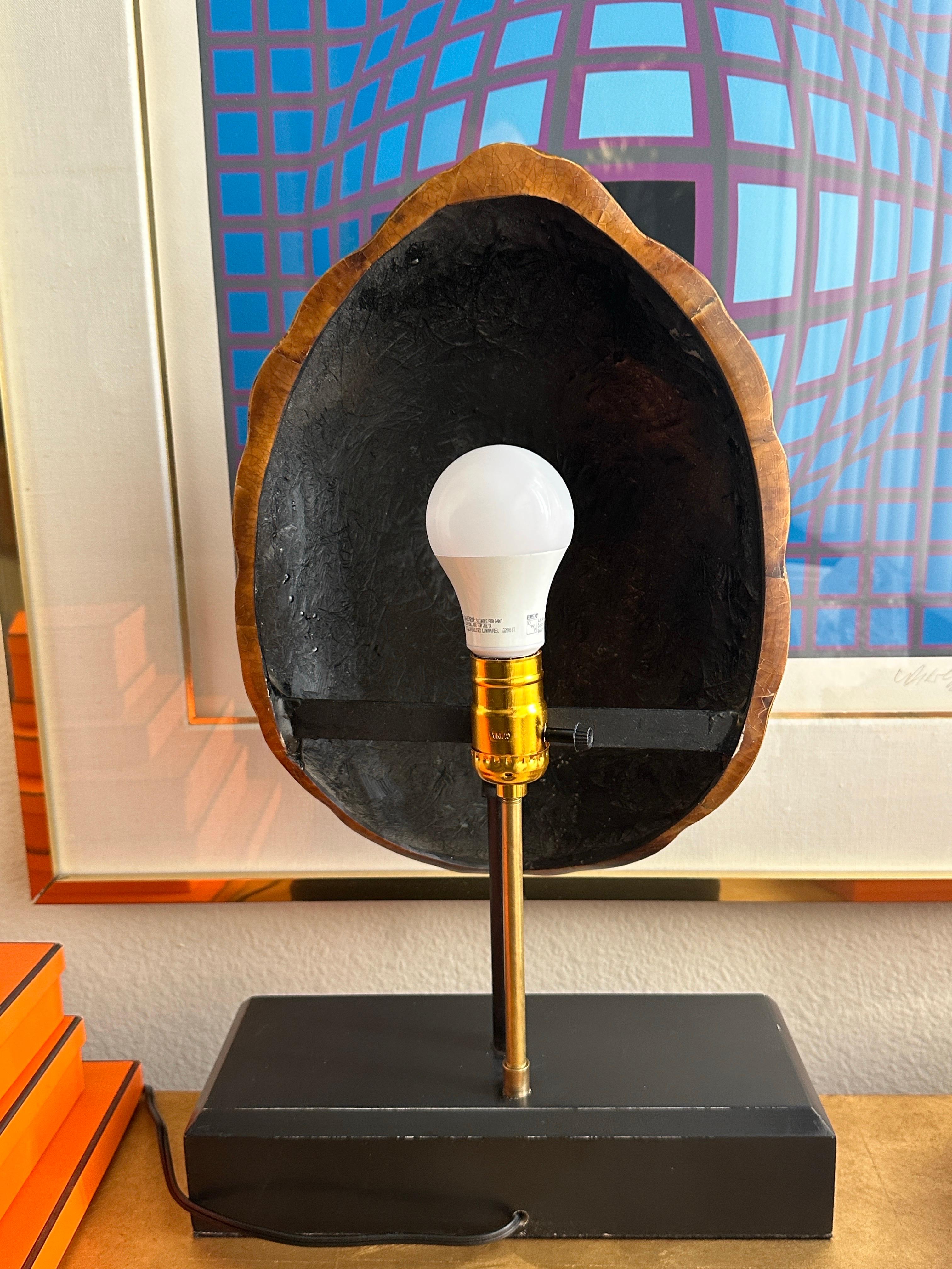 Faux Tortoise Shell Lamp 7