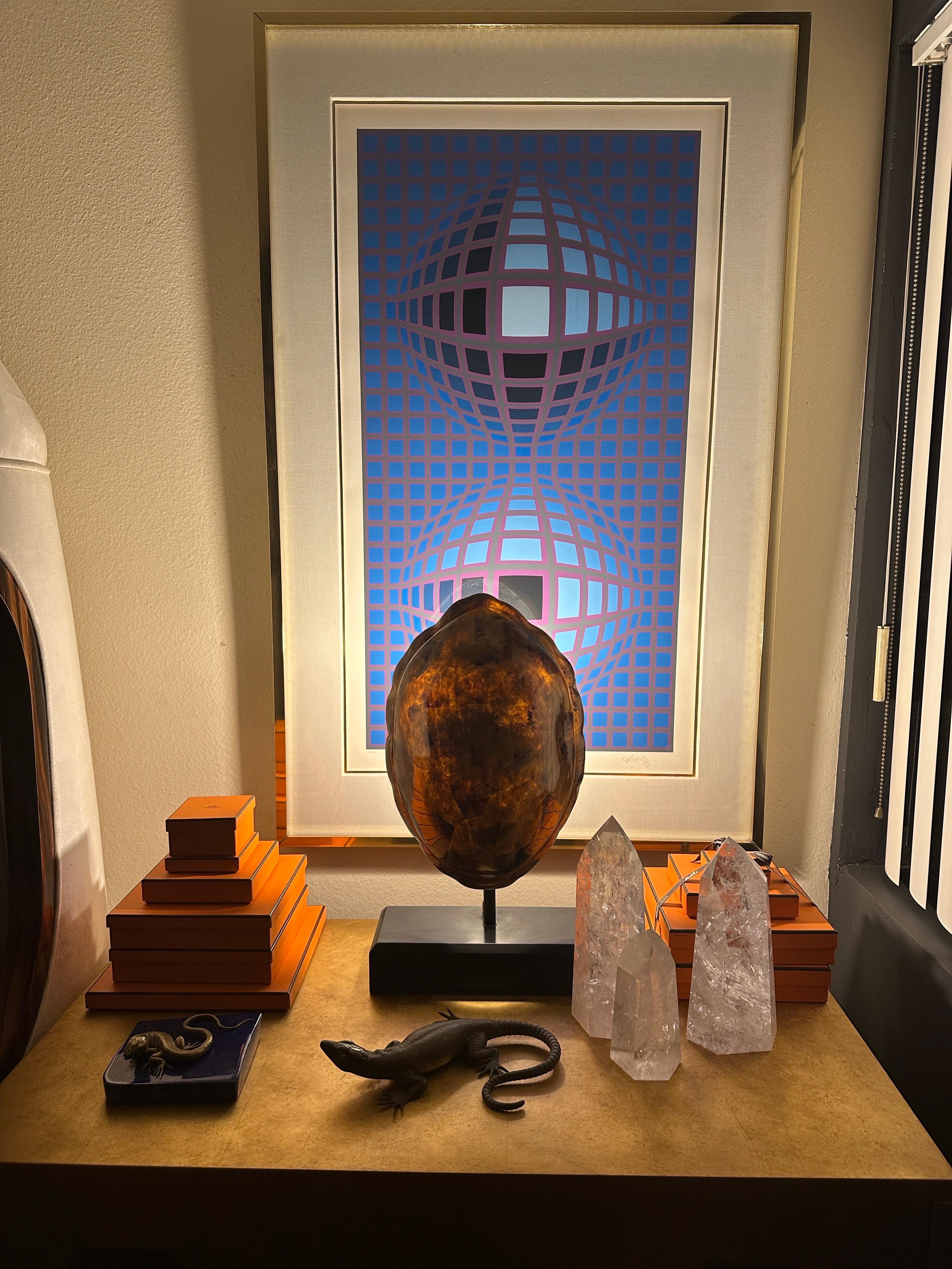 Faux Tortoise Shell Lamp 9