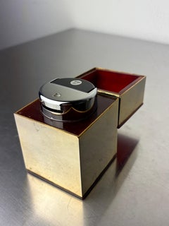 Faux Tortoise Shell & mirrors Dior Style lighter, Italy, 1970's