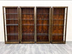 Faux Tortoiseshell and Rosewood Etageres' from John Widdicomb, circa 1970