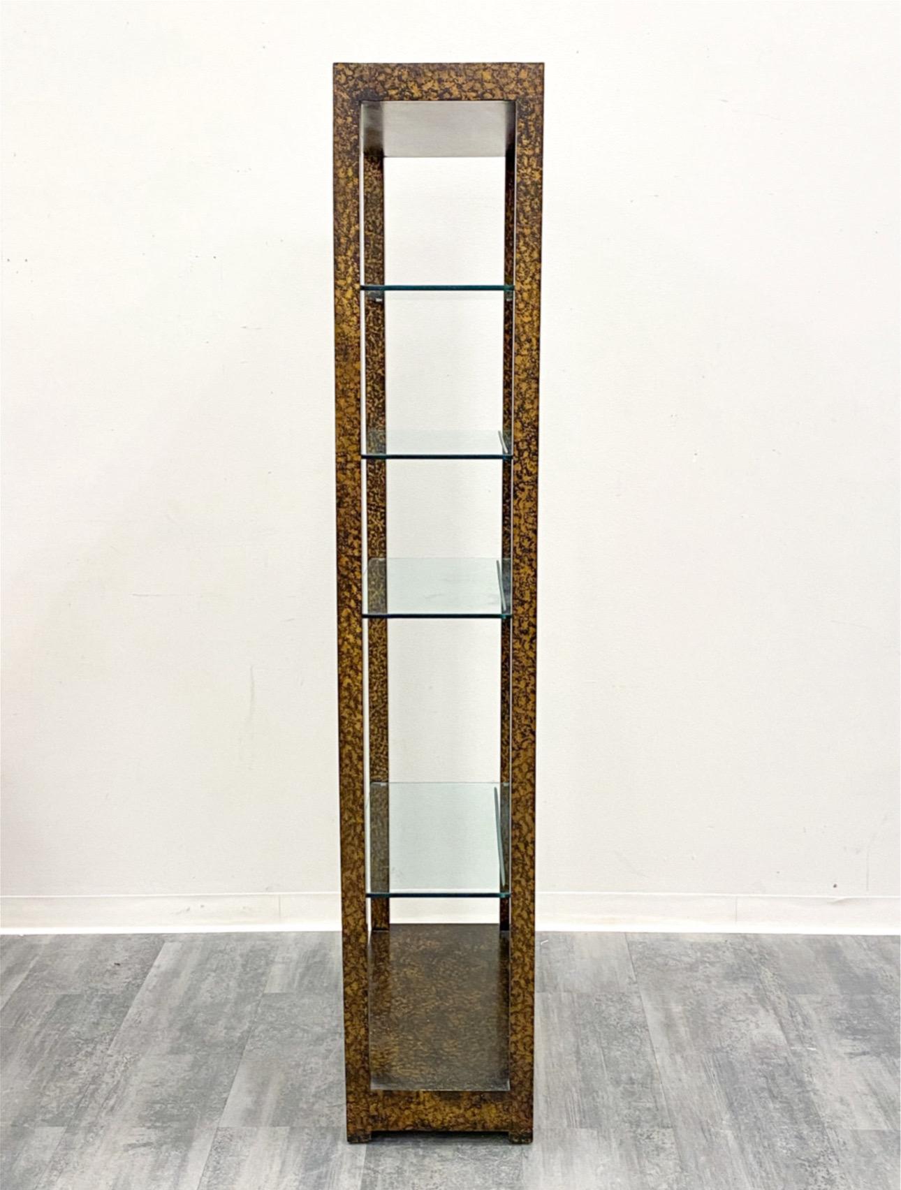 Dipinto a mano Etageres in finta tartaruga e palissandro' di John Widdicomb, circa 1970 in vendita