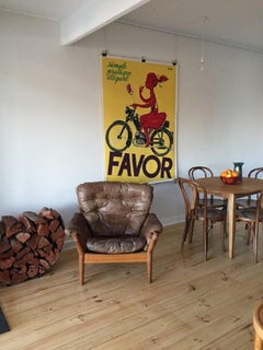 "FAVOR" Scooter Girl by Bellenger Poster