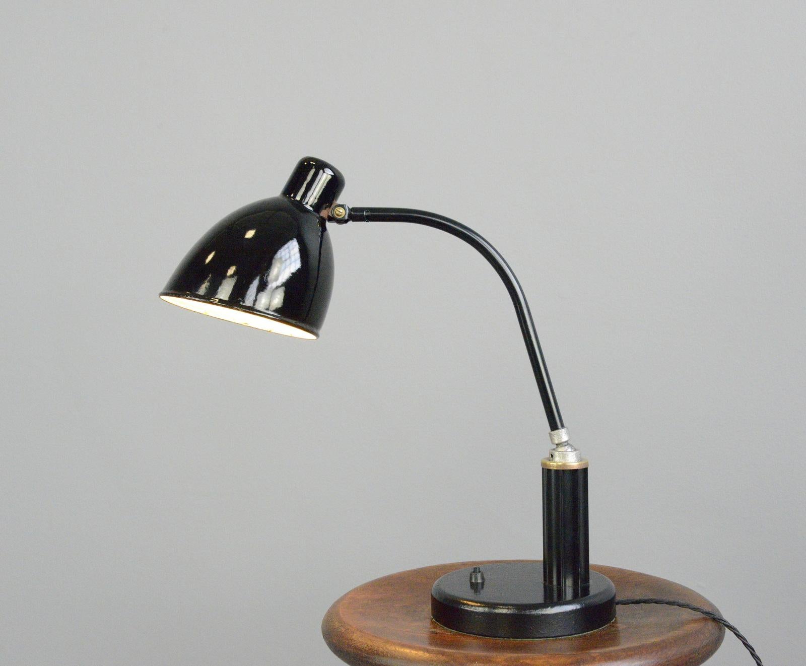 Favorit Model Desk Lamp by Molitor, circa 1930s 1