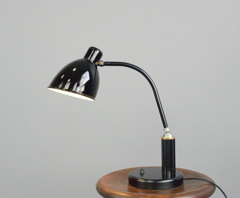 Favorit Model Desk Lamp by Molitor, circa 1930s For Sale 1