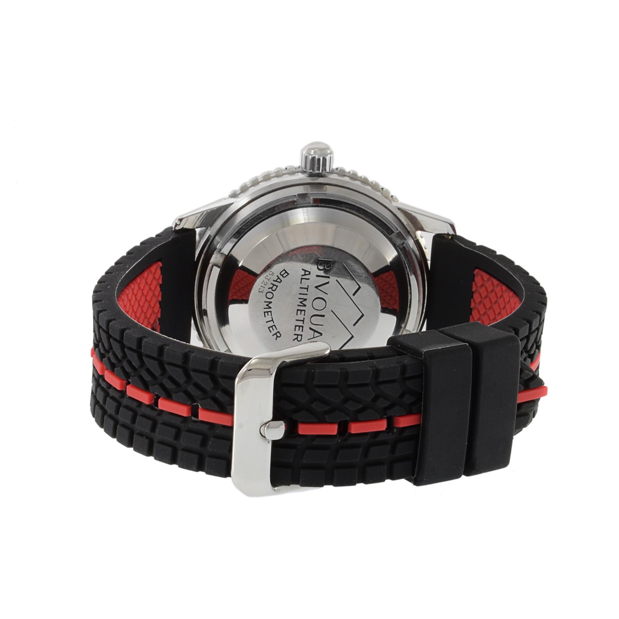 Favre-Leuba Bivouac Reference 53213 Altimeter Barometer Watch For Sale 2