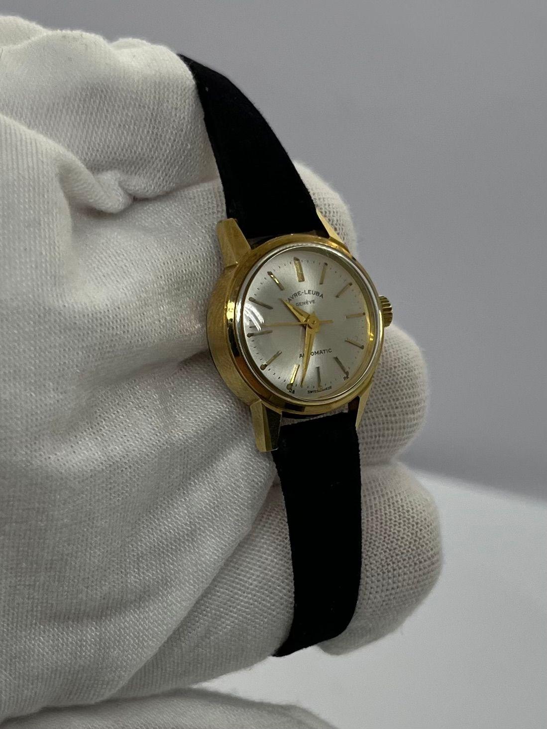 Favre Leuba Oro Vintage 18K Art Decó en venta
