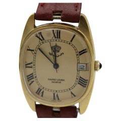 Favre‑Leuba – Gold Plated – Jordanian Crown Dial – Automatic – Vintage