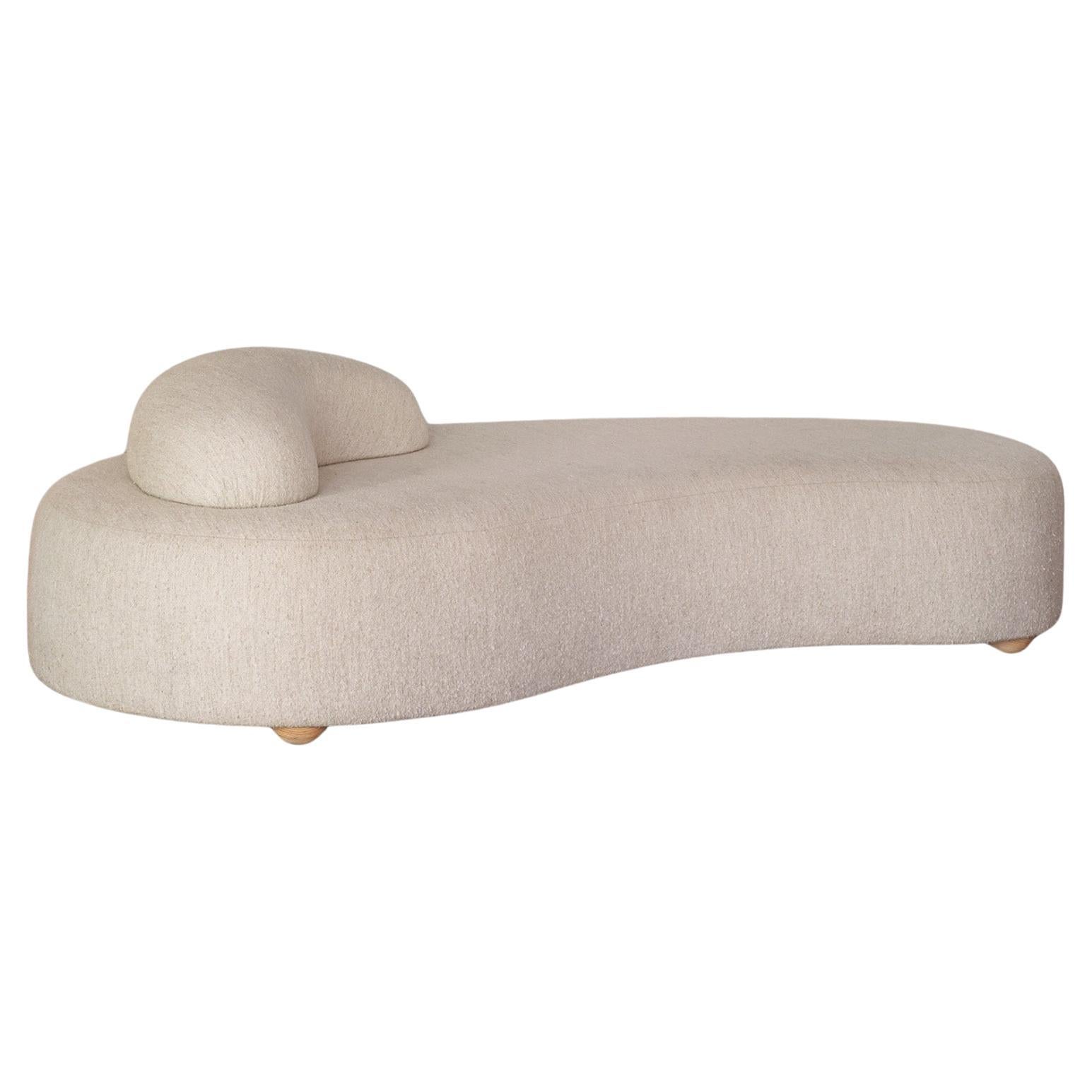 Fawcett Embrace Your Curves Daybed with Moveable Weighted Arm Rest For Sale