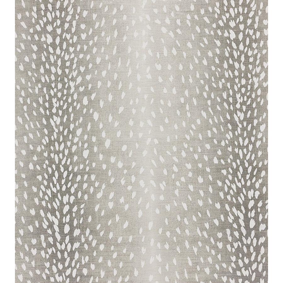 American Fawn Grey Cube Ottoman For Sale