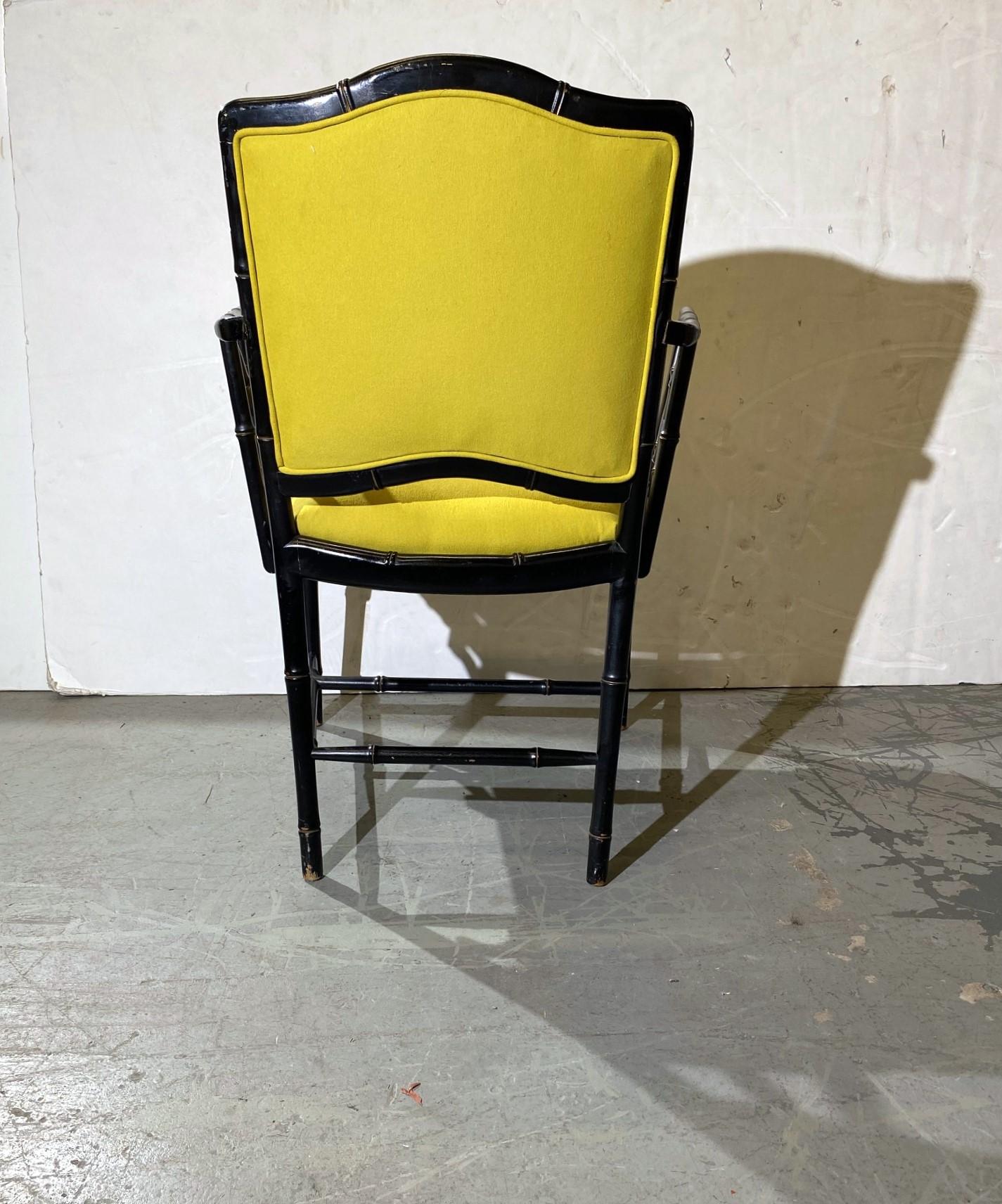 Juego de 2 sillones Fax-Bambú Estadounidense en venta