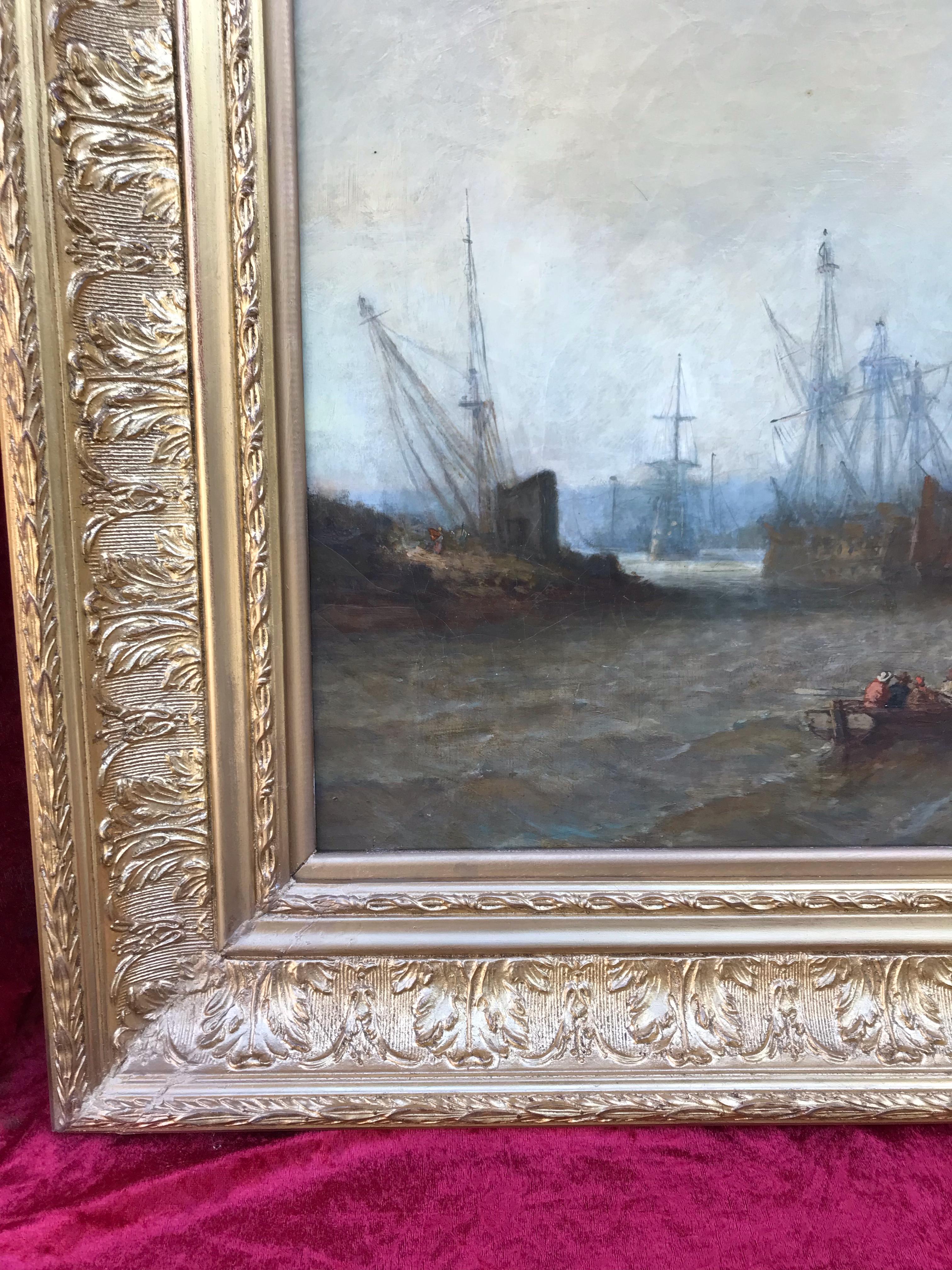 Il porto di Rochefort all'inizio del XIX secolo in vendita 9