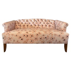 Faye Button Tufted Settee