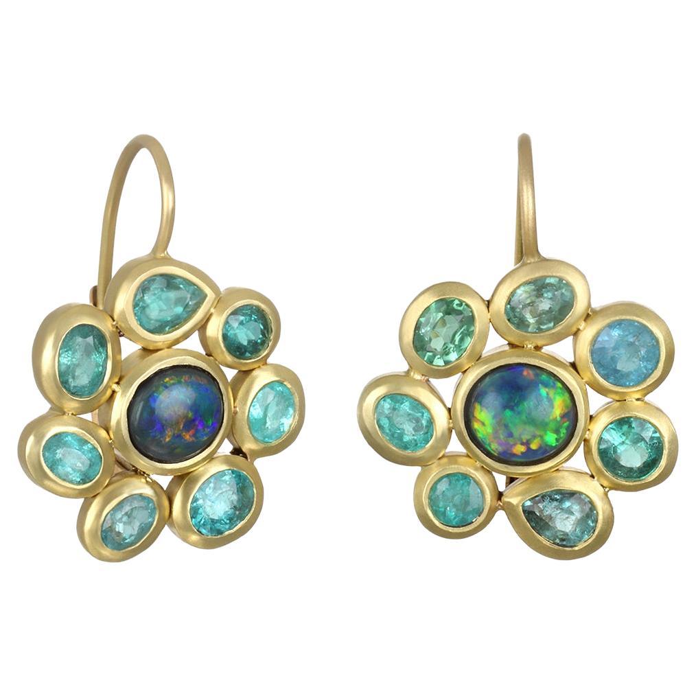 Antique Opal Earrings - 862 For Sale at 1stDibs | rose gold opal