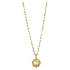 Faye Kim 18 Karat Gold Granulation Bead Ball Charm
