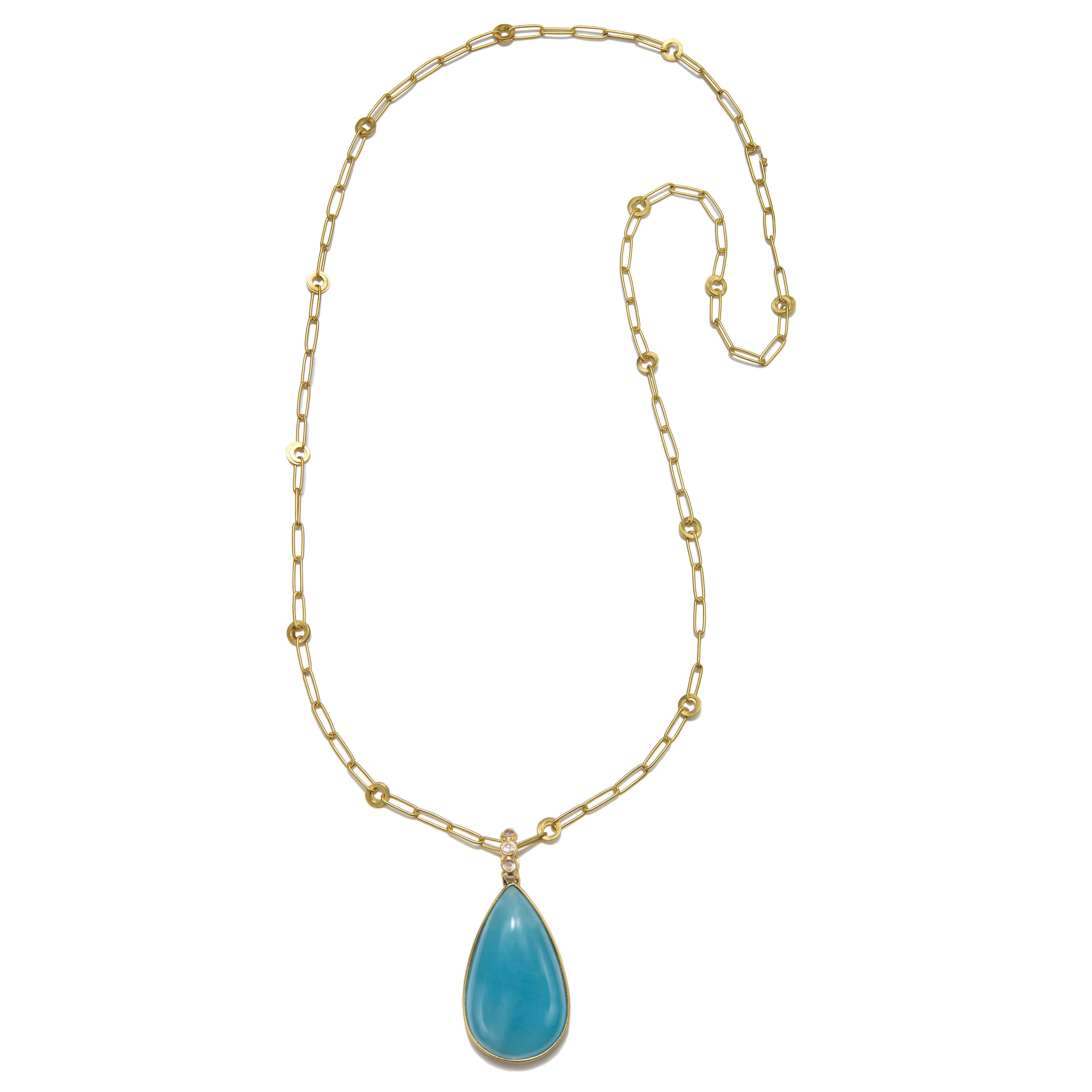 gold paper clip necklace tiffany