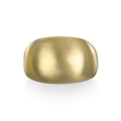 Faye Kim 18 Karat Gold High Dome Ring