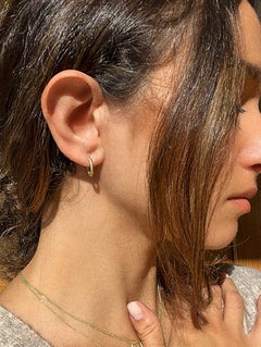 Faye Kim Créoles à charnières en or 18 carats - Petit