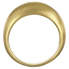 Faye Kim 18 Karat Gold Low Dome Ring