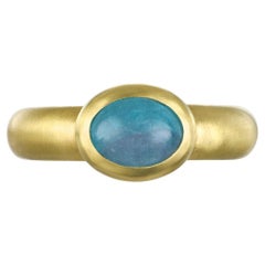 Faye Kim 18 Karat Gold Paraiba Tourmaline Ring