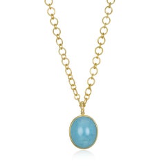 Faye Kim 18 Karat Gold Handmade Rolo Chain 26"