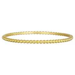 Faye Kim 18K Gold Granulation Bead Bangle Bracelet