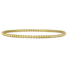 Brazalete de cuentas granuladas de oro de 18 quilates Faye Kim