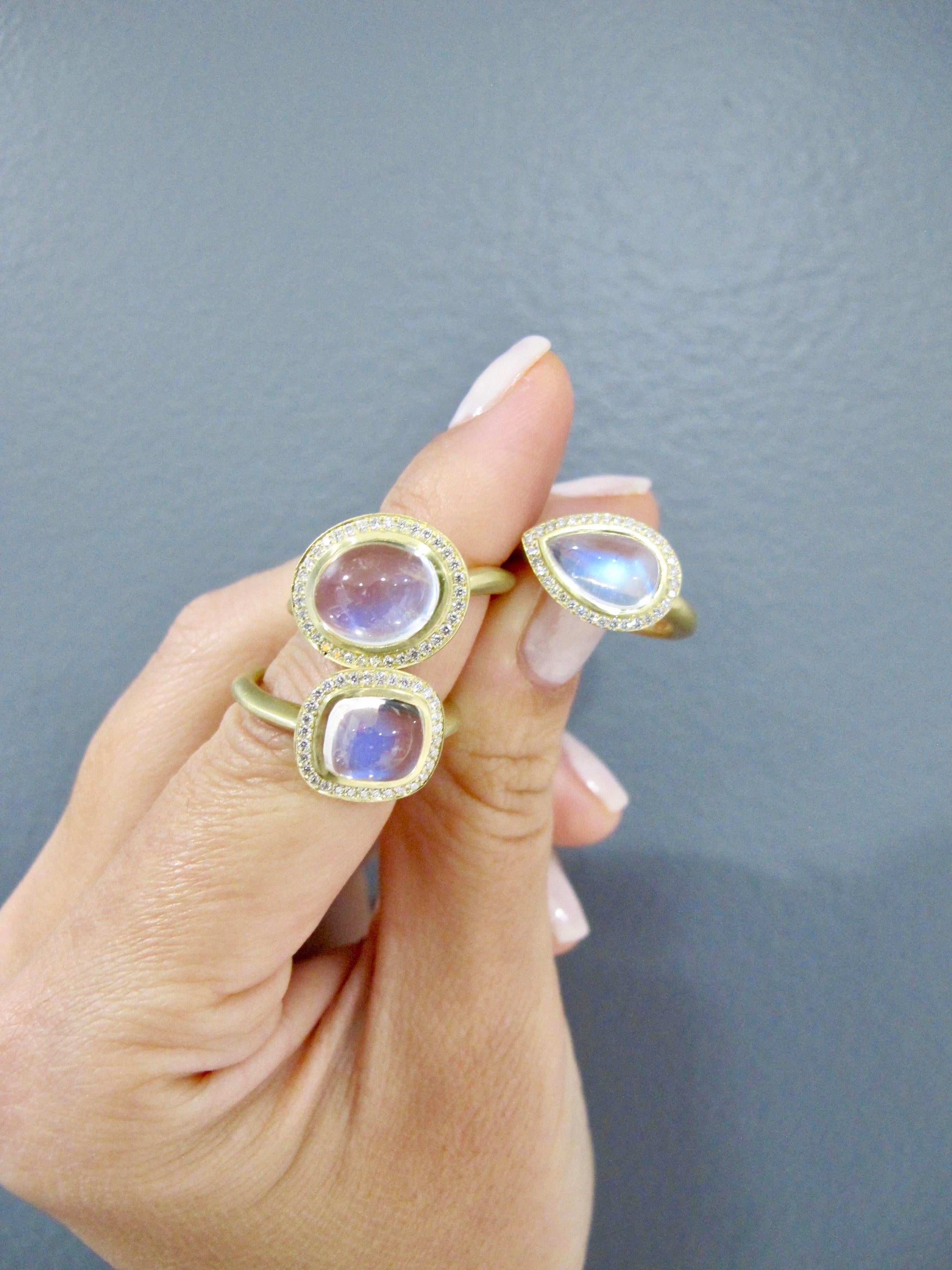 how to clean moonstone ring