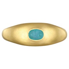 Faye Kim 22 Karat Gold Paraiba Tourmaline Ring - .30 carats