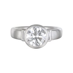 Faye Kim Platinum Diamond Engagement Ring