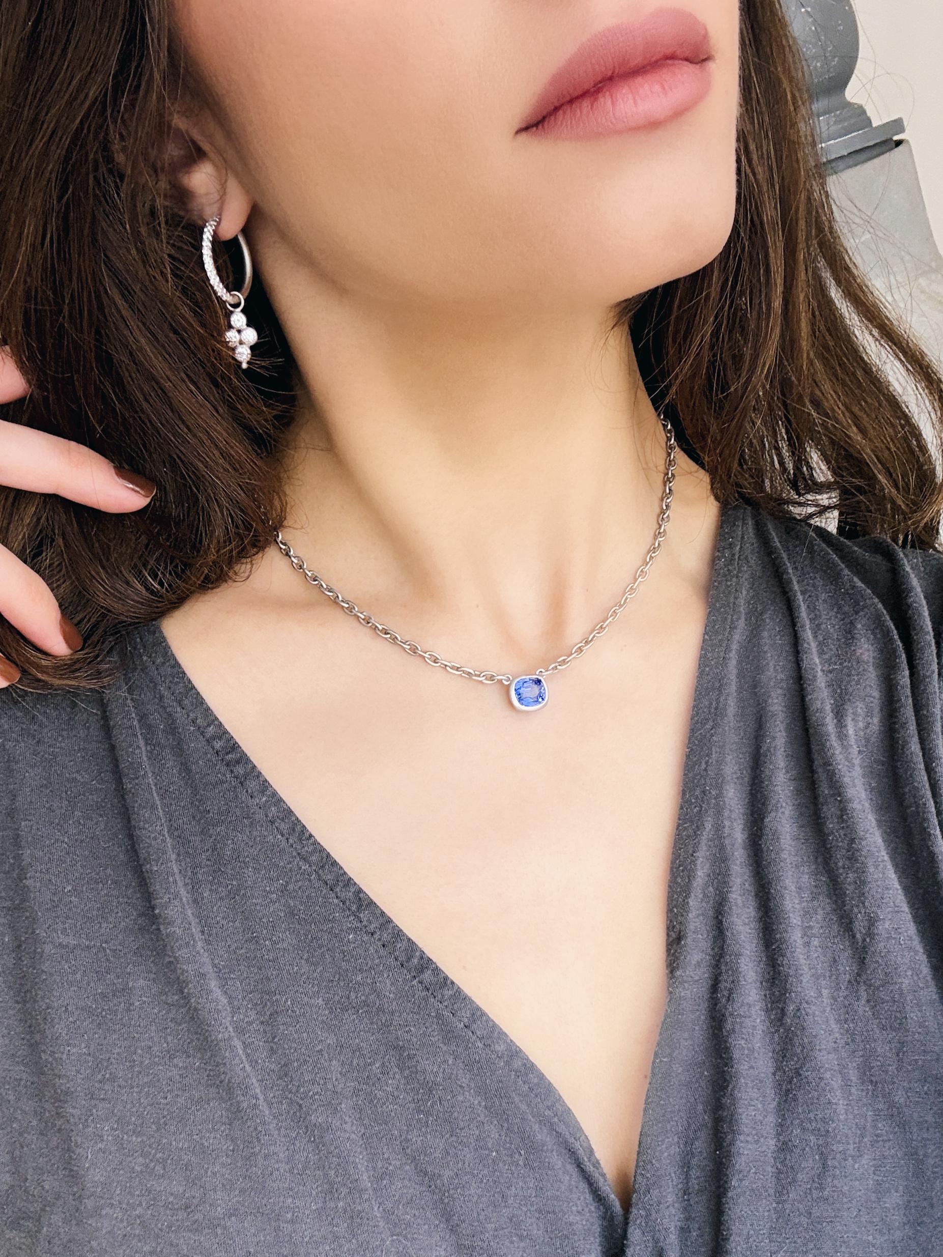 Faye Kim Platin Diamond Quad Lünette Tropfen (Brillantschliff) im Angebot