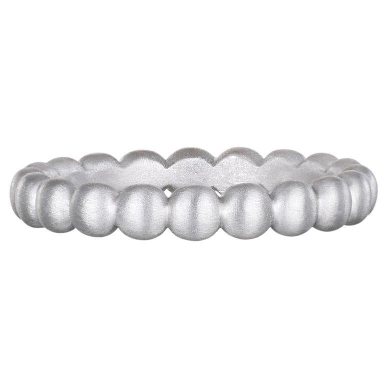 Faye Kim Platinum Granulation Bead Ring