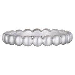 Faye Kim Platinum Granulation Bead Ring