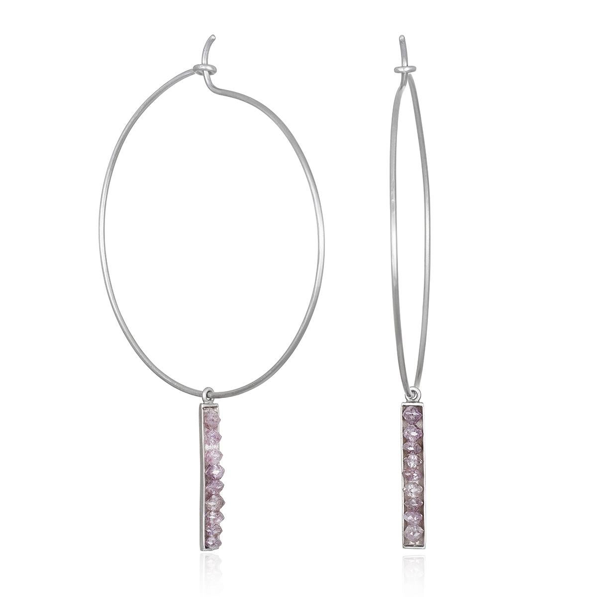 Gocce Platinum Lavender Diamond Bar

LxL 1