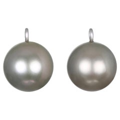 Faye Kim Gocce di perle di Tahiti in platino