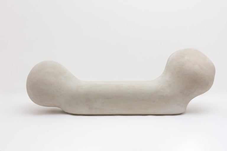 Faye Toogood [British, b. 1977]
Maquette 047 / Clay Bench, 2020
Cement composite
38 x 112.25 x 32 inches
97 x 285 x 81 cm

Faye Toogood was born in the UK in 1977 and graduated with a BA in the History of Art in 1998 from Bristol University.