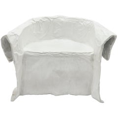 Faye Toogood, "Maquette 208 / Paper Chair", Armchair, Cast Aluminum, Paint, 2020