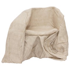 Faye Toogood, "Maquette 267 / Canvas Chair", Cast Aluminum, 2020