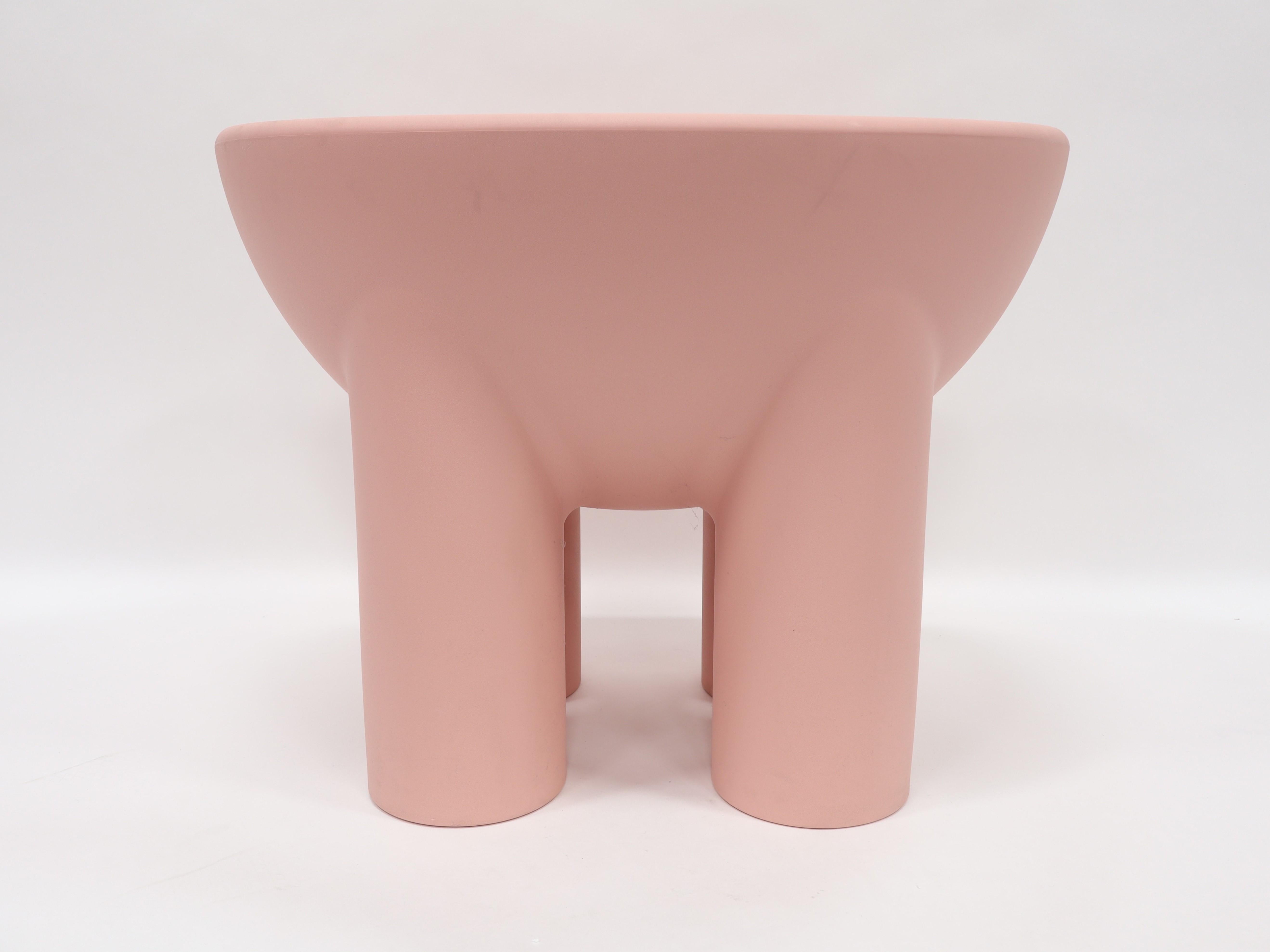 English Faye Toogood Roly Poly Chair - Pale Pink