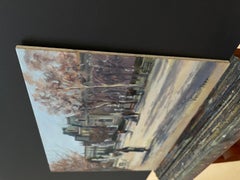 February in Paris, Oil Painting