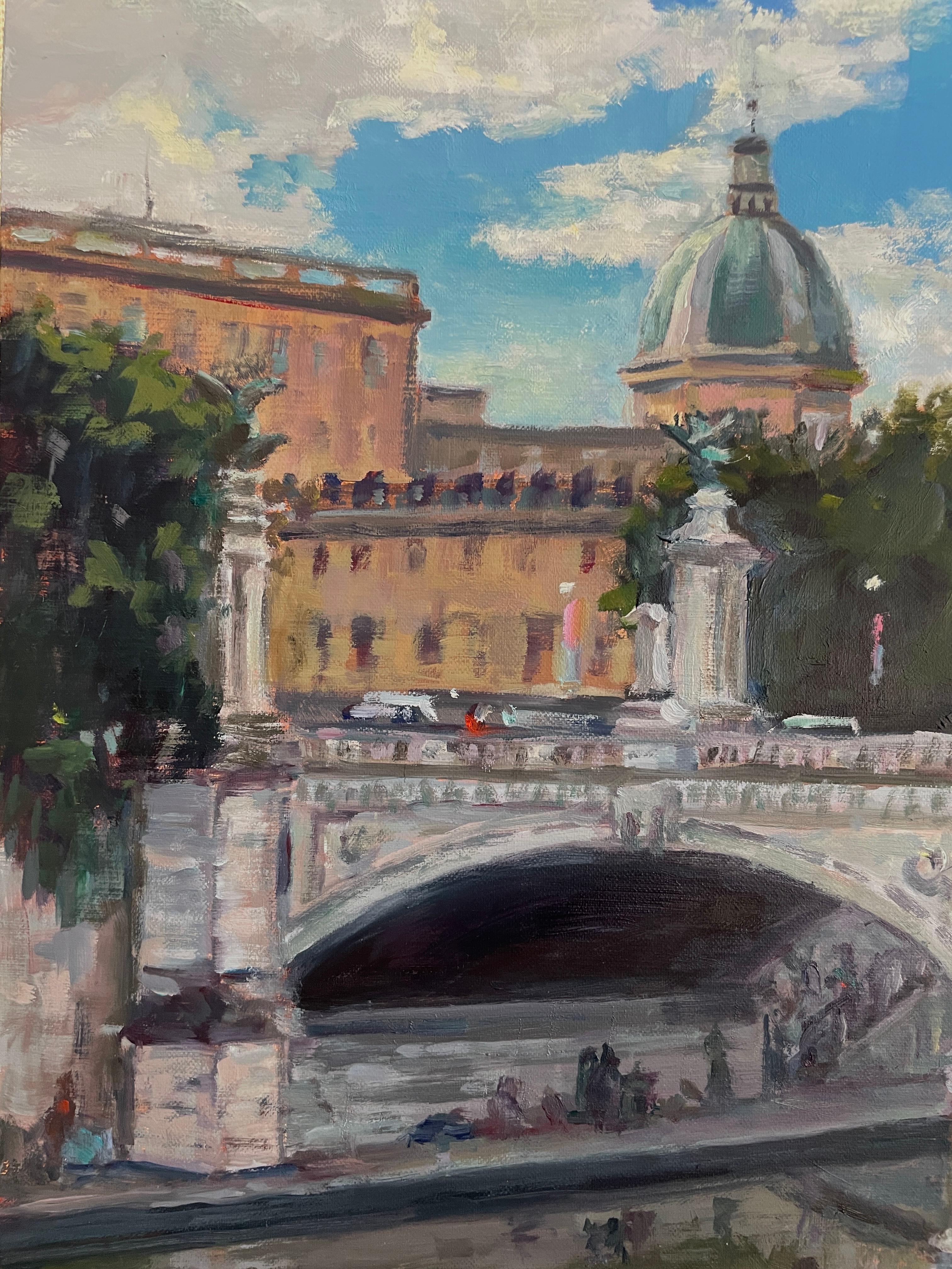 Memories of Rome, Oil Painting For Sale 1