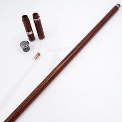 Vintage Fayet Toulouse Lautrec Bottle Cane, Metal and Wood Design