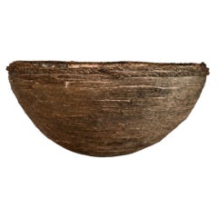 Fayũmi-Schale von George Lamiè, handgeformte Jute und Gips