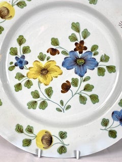 Fazackerley Liverpool Delft Charger Hand-Painted 18th Century English Pottery