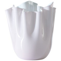 Fazzoletto Bicolore Vaso grande in rosa cipria & Greene & Greene