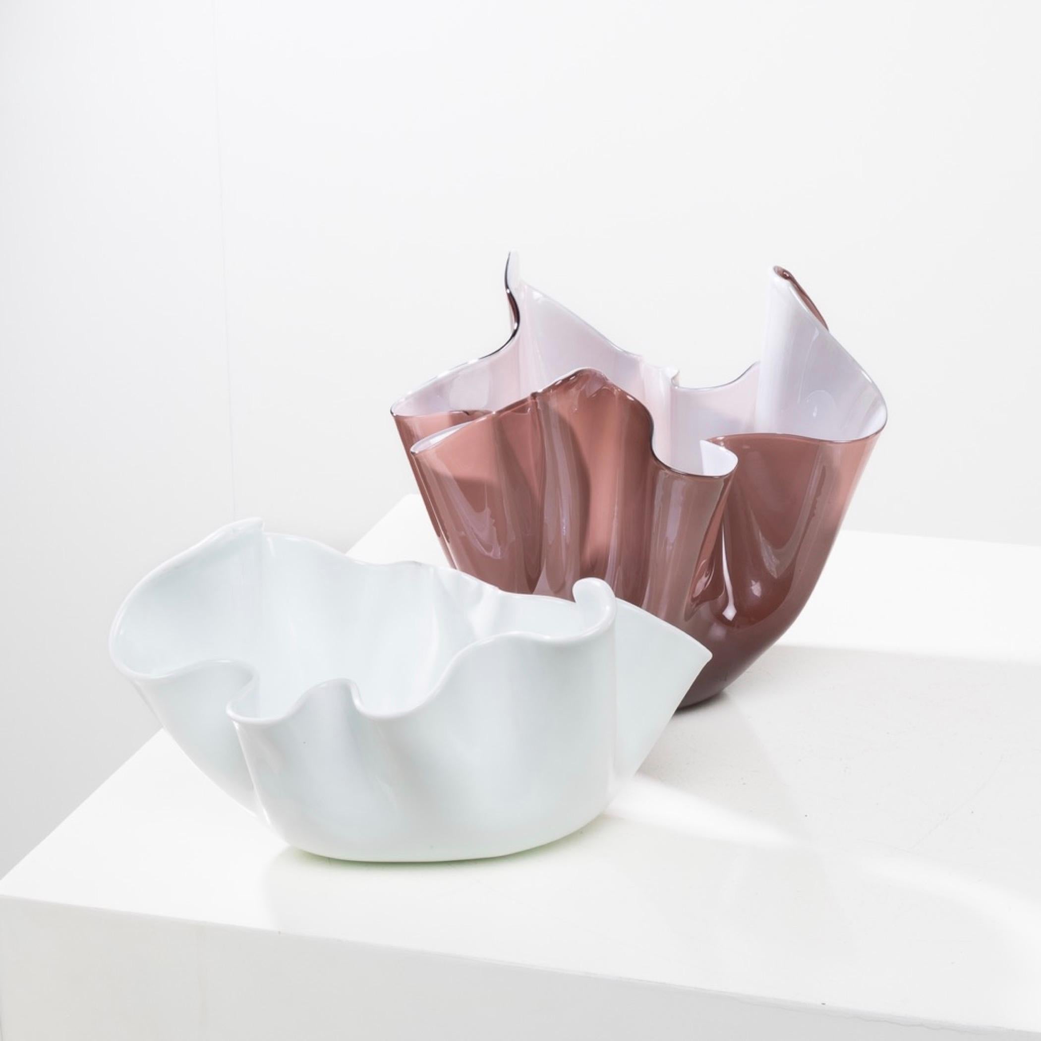Fazzoletto by Fulvio Bianconi – Handkerchief vase – Venini Murano For Sale 8