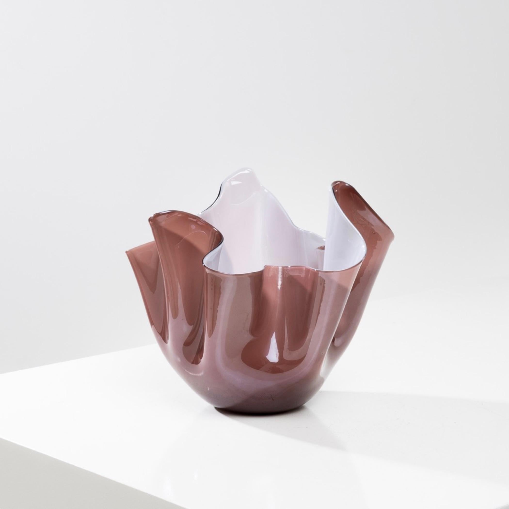 Fazzoletto by Fulvio Bianconi – Handkerchief vase – Venini Murano For Sale 2