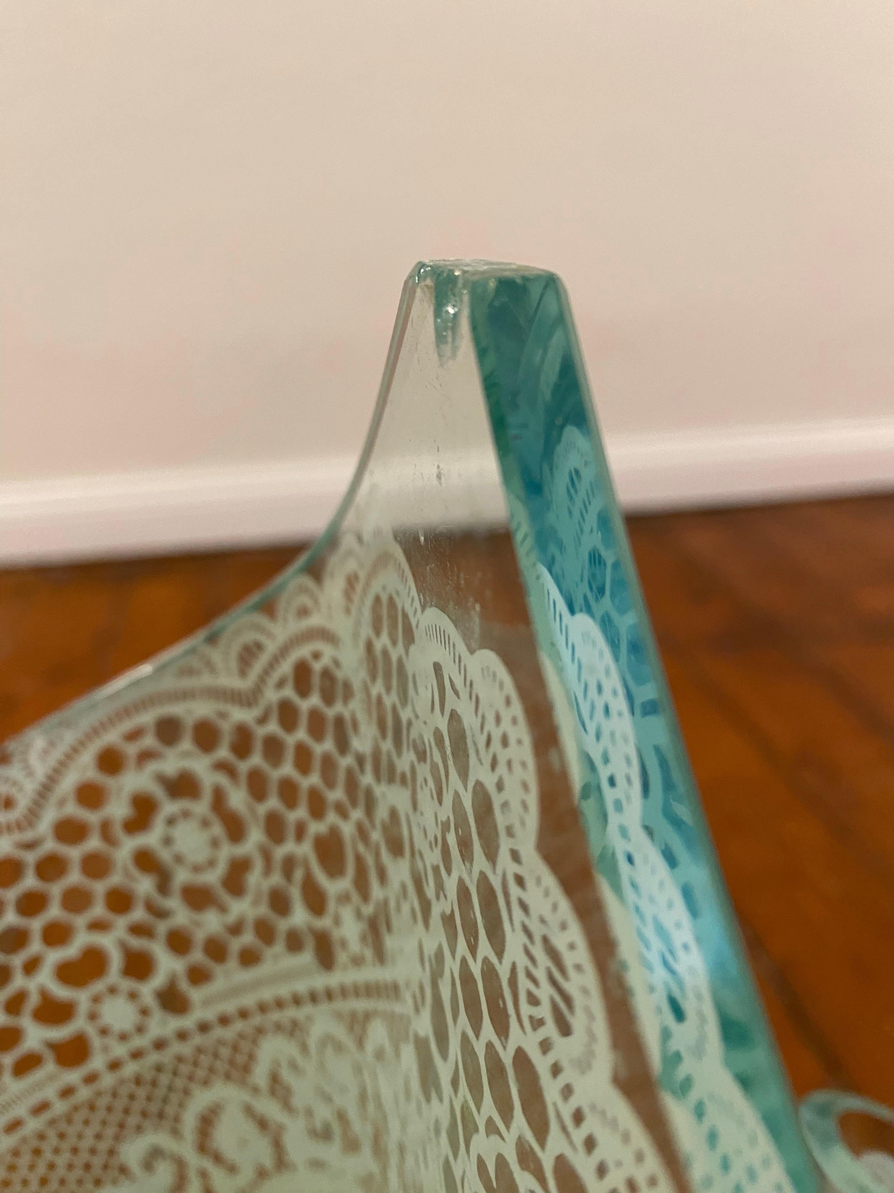 Table lumineuse FIAM OP-Art de Murano mi-siècle, Italie, années 70 en vente 11