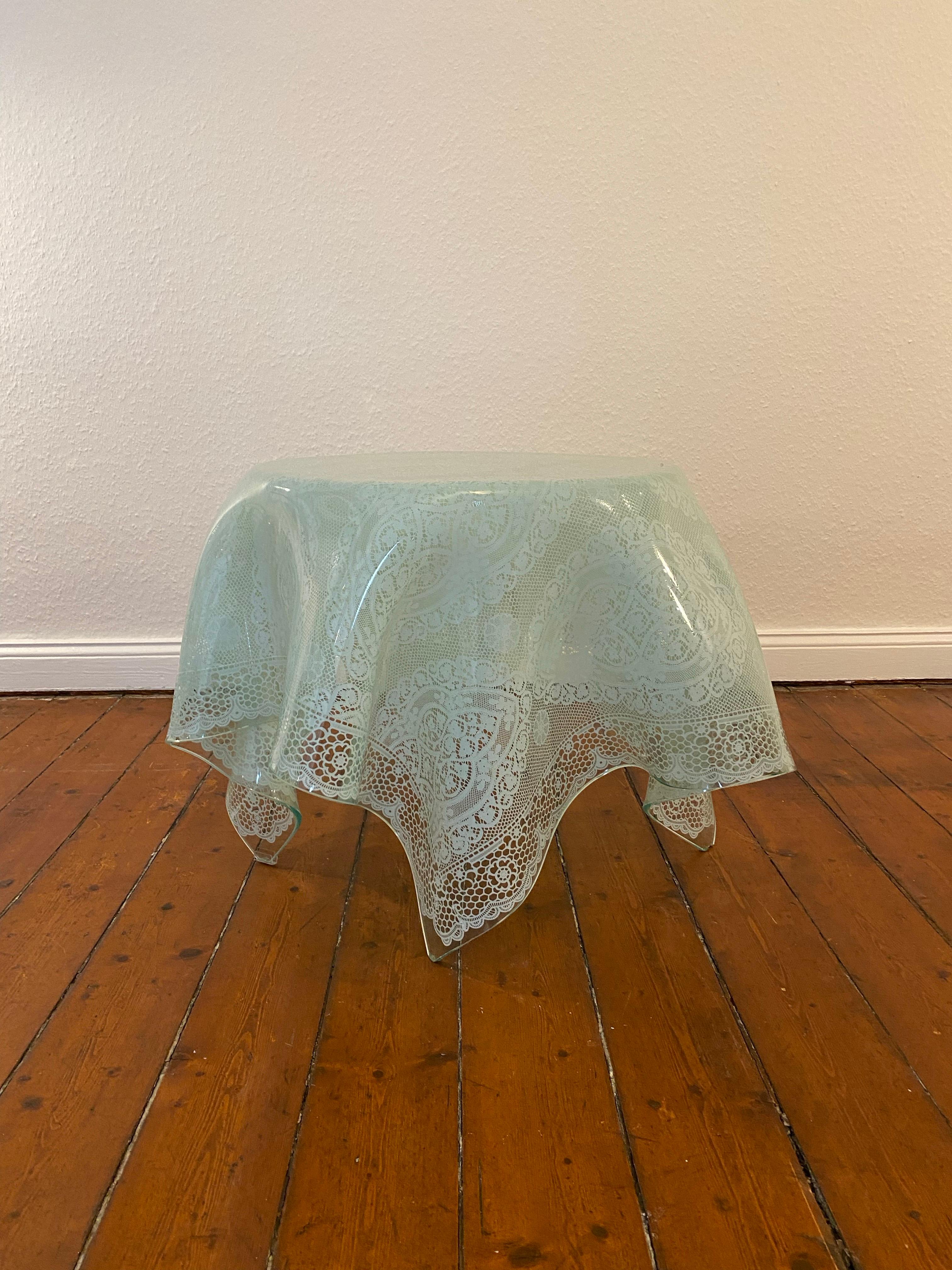 Table lumineuse FIAM OP-Art de Murano mi-siècle, Italie, années 70 en vente 12